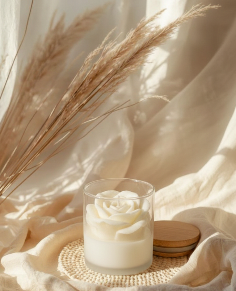 Rose Jar Candle