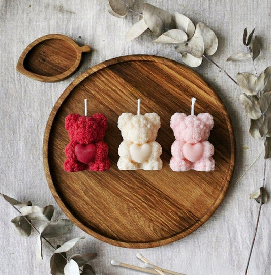 Love Bear Candle