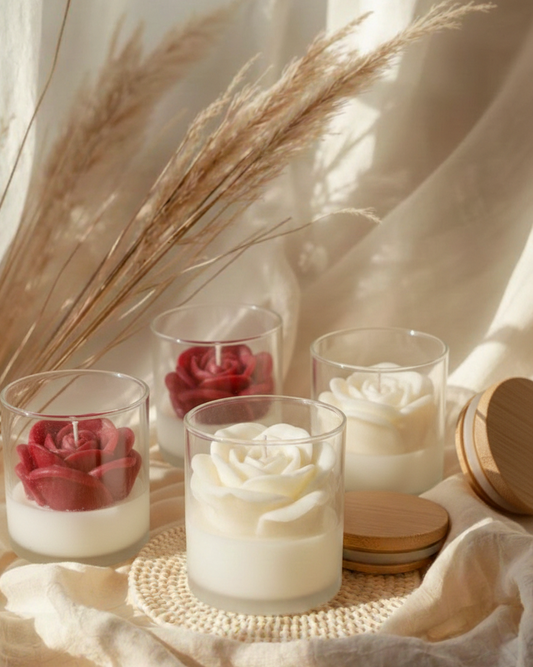 Rose Jar Candle